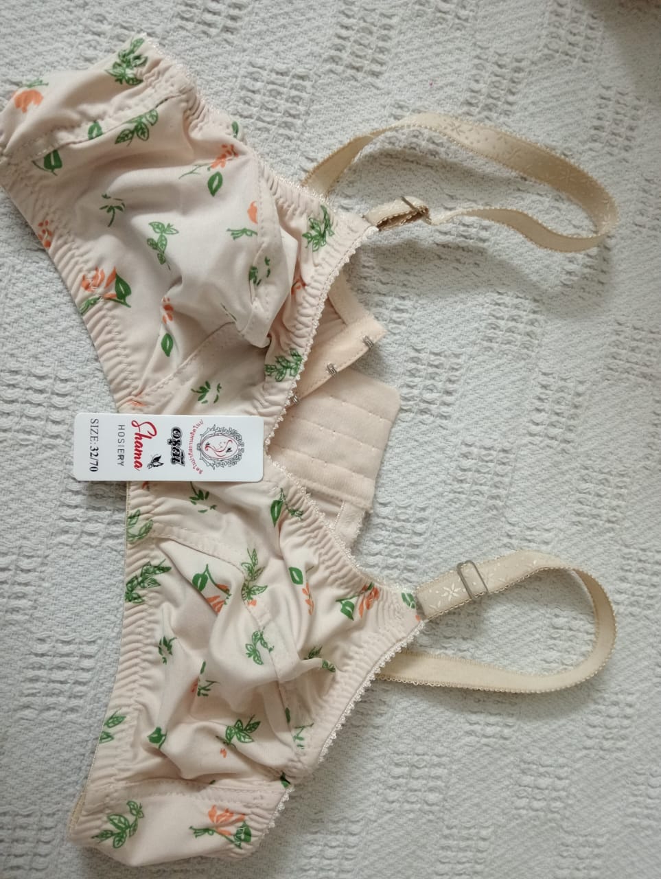 Ladies malai stuff bra.Women's casual wear bra.