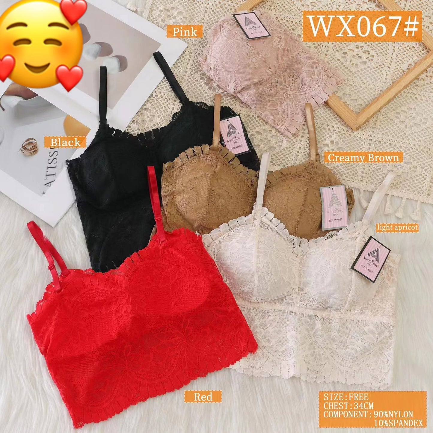 Beautiful Fashion Bralete(Free Size For 28-36)