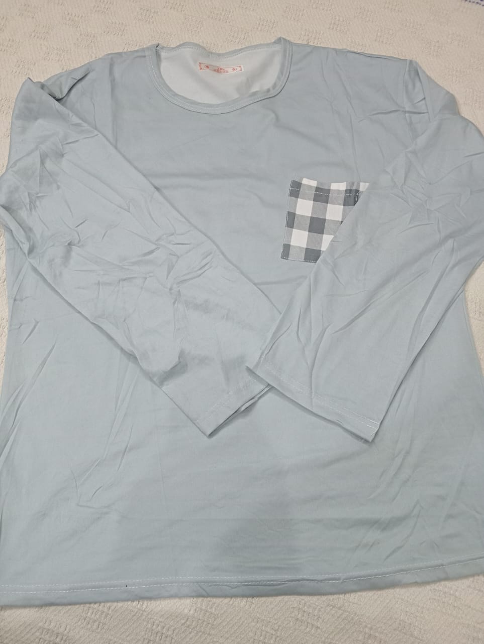 Ladies Malai stuff night suit.Trouser shirt night suit for girls
