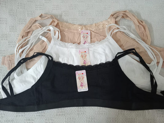 Teenagers girls bra.Simple bra for girls.